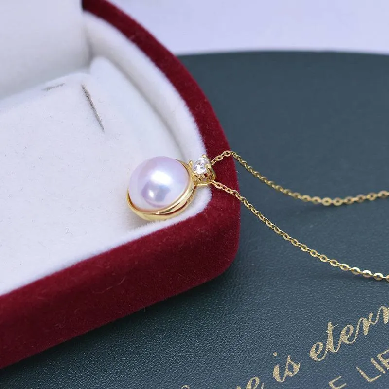 10-11mm Freshwater Mabel Pearl & Sasha Necklace