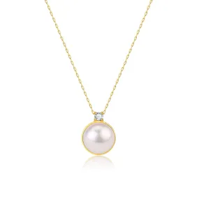 10-11mm Freshwater Mabel Pearl & Sasha Necklace