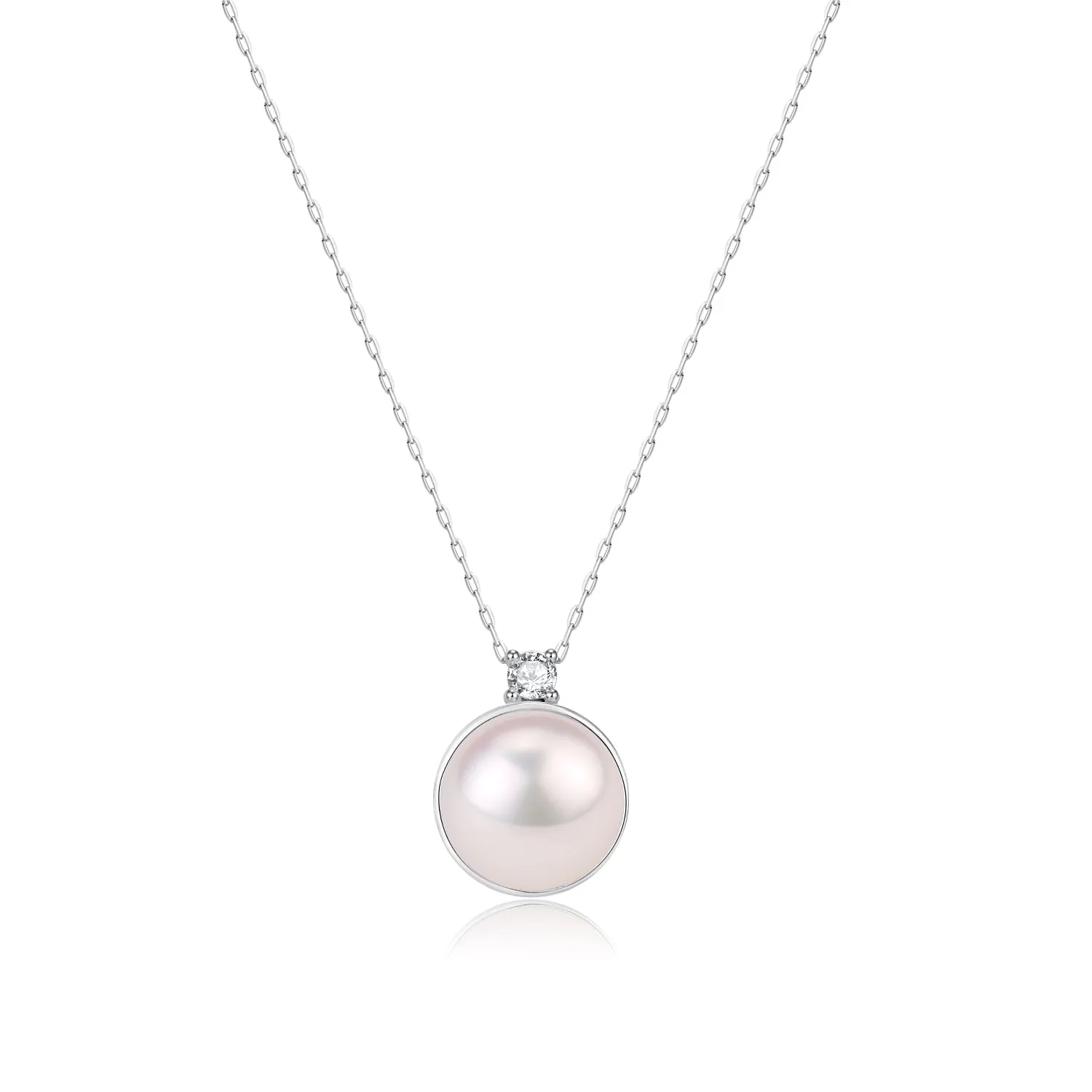 10-11mm Freshwater Mabel Pearl & Sasha Necklace