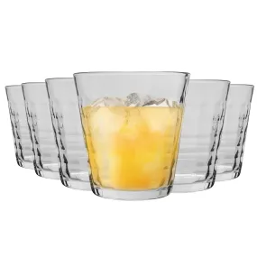 275ml Prisme Tumbler Glasses - Pack of Six - By Duralex