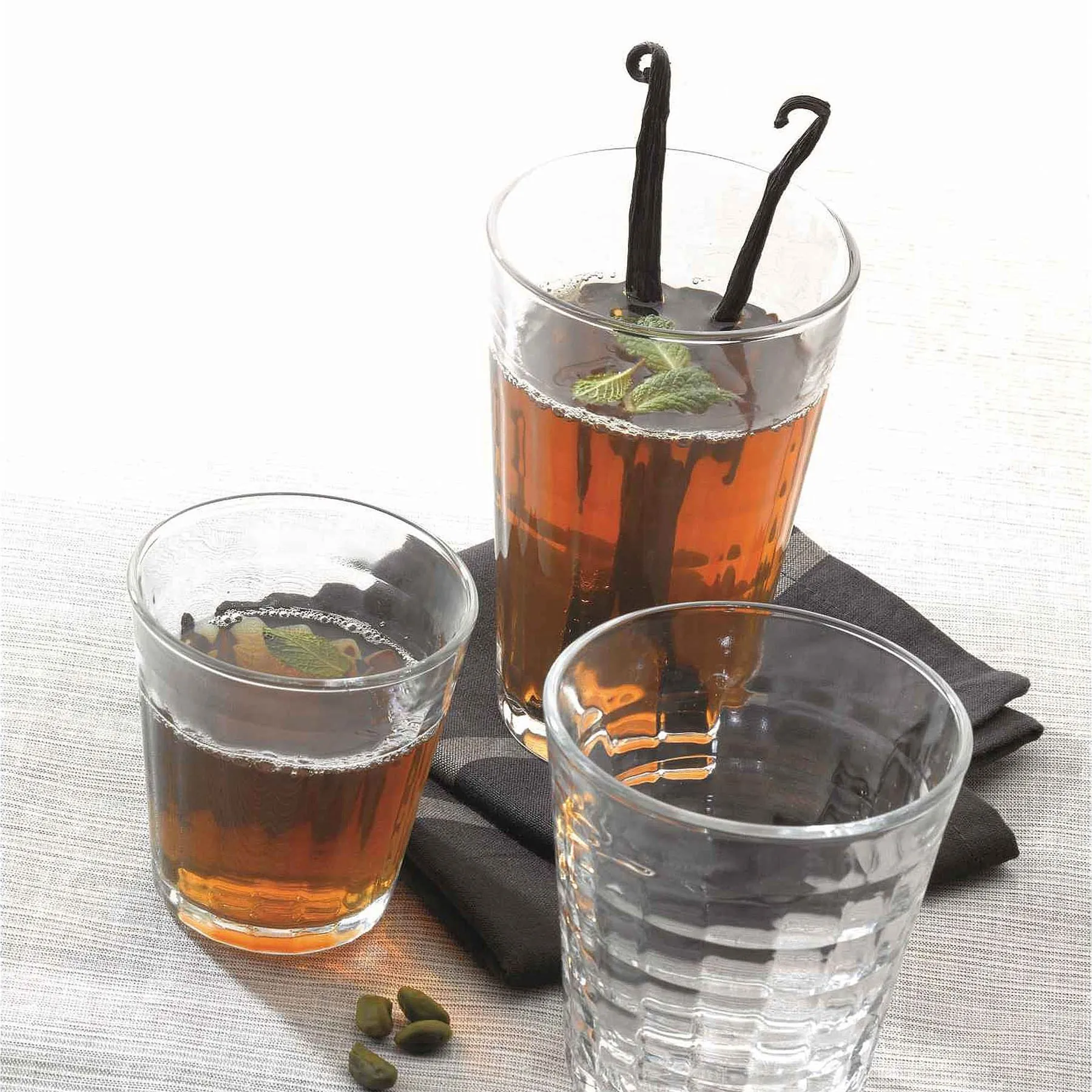 275ml Prisme Tumbler Glasses - Pack of Six - By Duralex