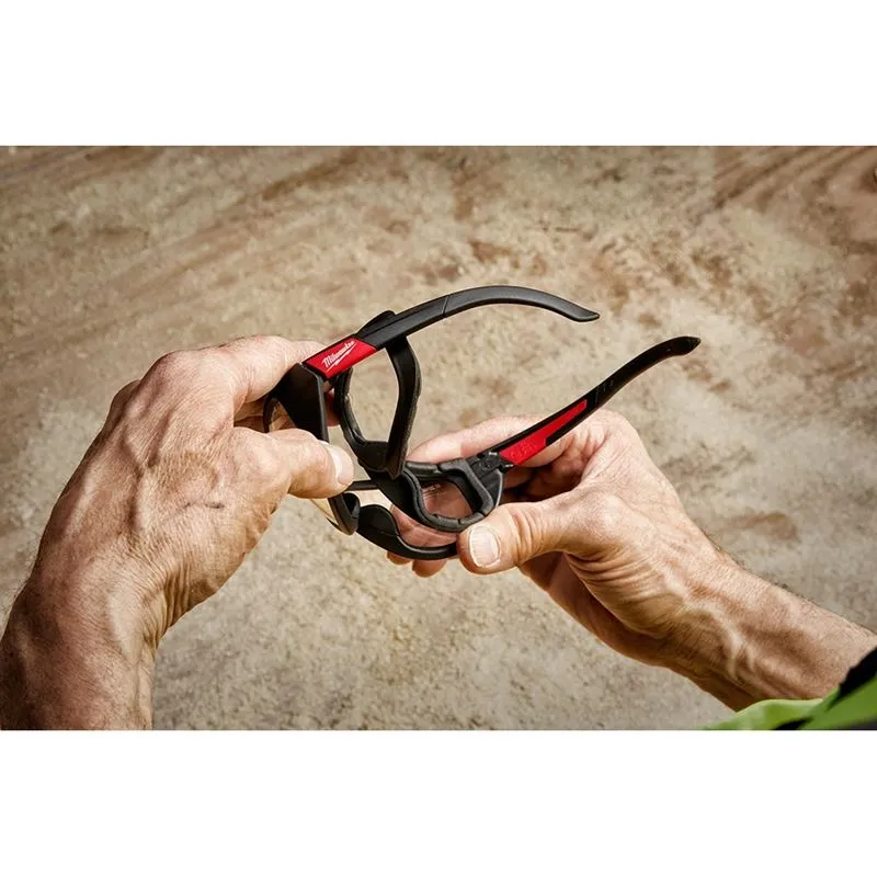 48-73-2040 Clear High Performance Safety Glasses with Gasket