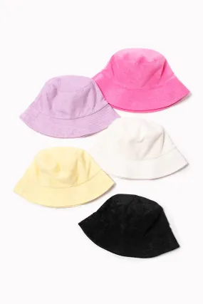 ABU4443 - Terry Cloth Bucket Hat