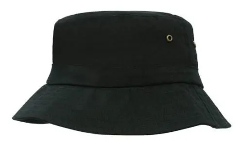 Adjustable Youth Bucket Hat with Toggle