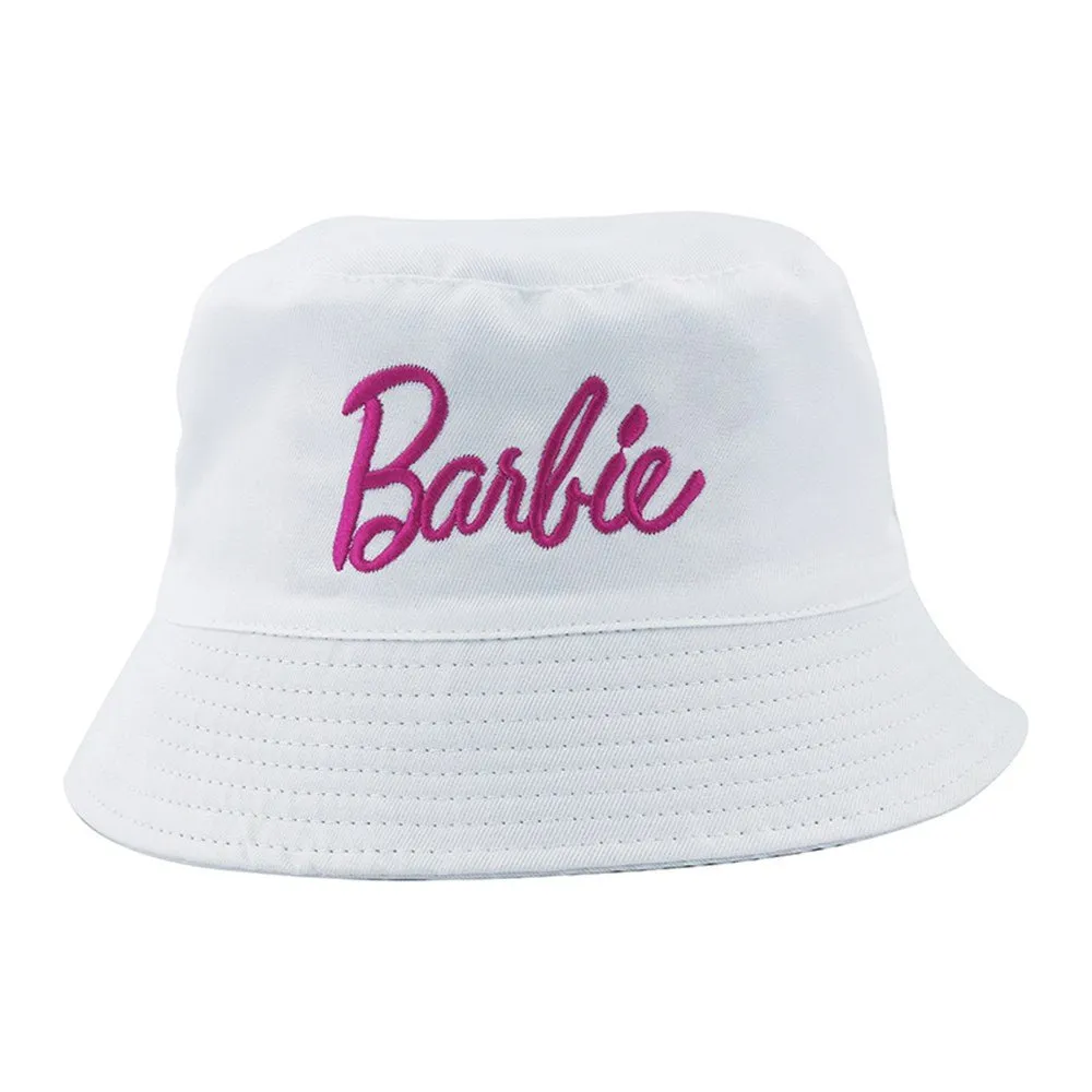Adult Barbie Bucket Hat - White