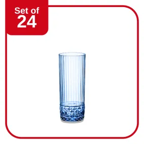 AMERICA 20 LONG DRINK 400ml SAPPHIRE BLUE (1.22158) (Set of 24 )