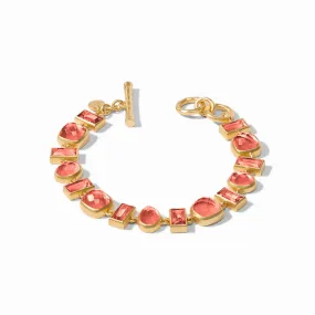 Antonia Tennis Bracelet Coral-BL191GICLOO