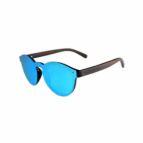 BeatNick  / Blue Polarized Infinity Lens Sunglasses
