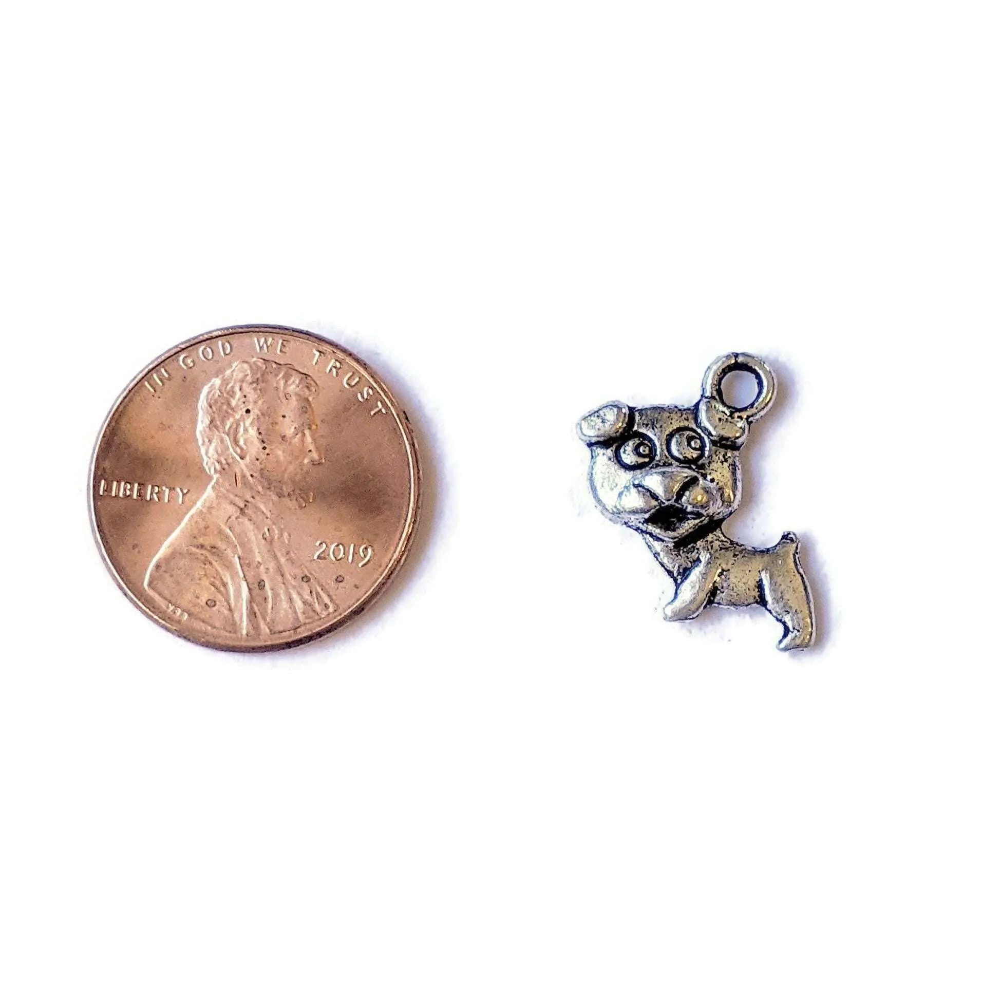 Big Headed Puppy Charm