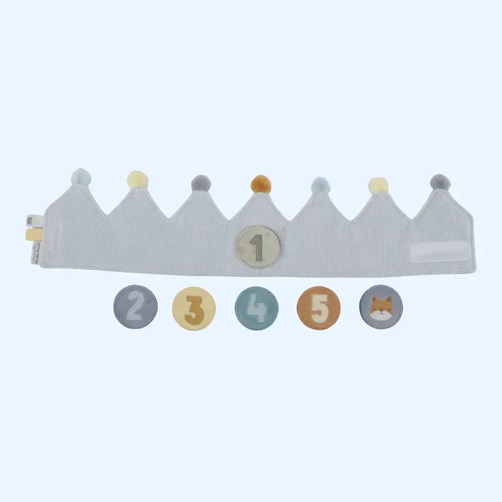 Birthday Cake and Crown Bundle - Blue