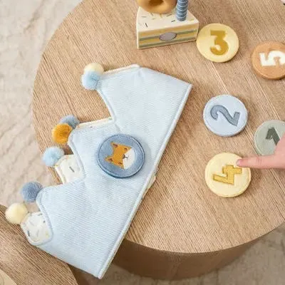 Birthday Cake and Crown Bundle - Blue