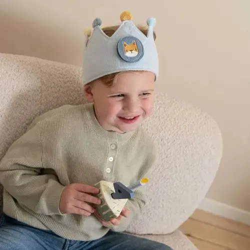 Birthday Cake and Crown Bundle - Blue