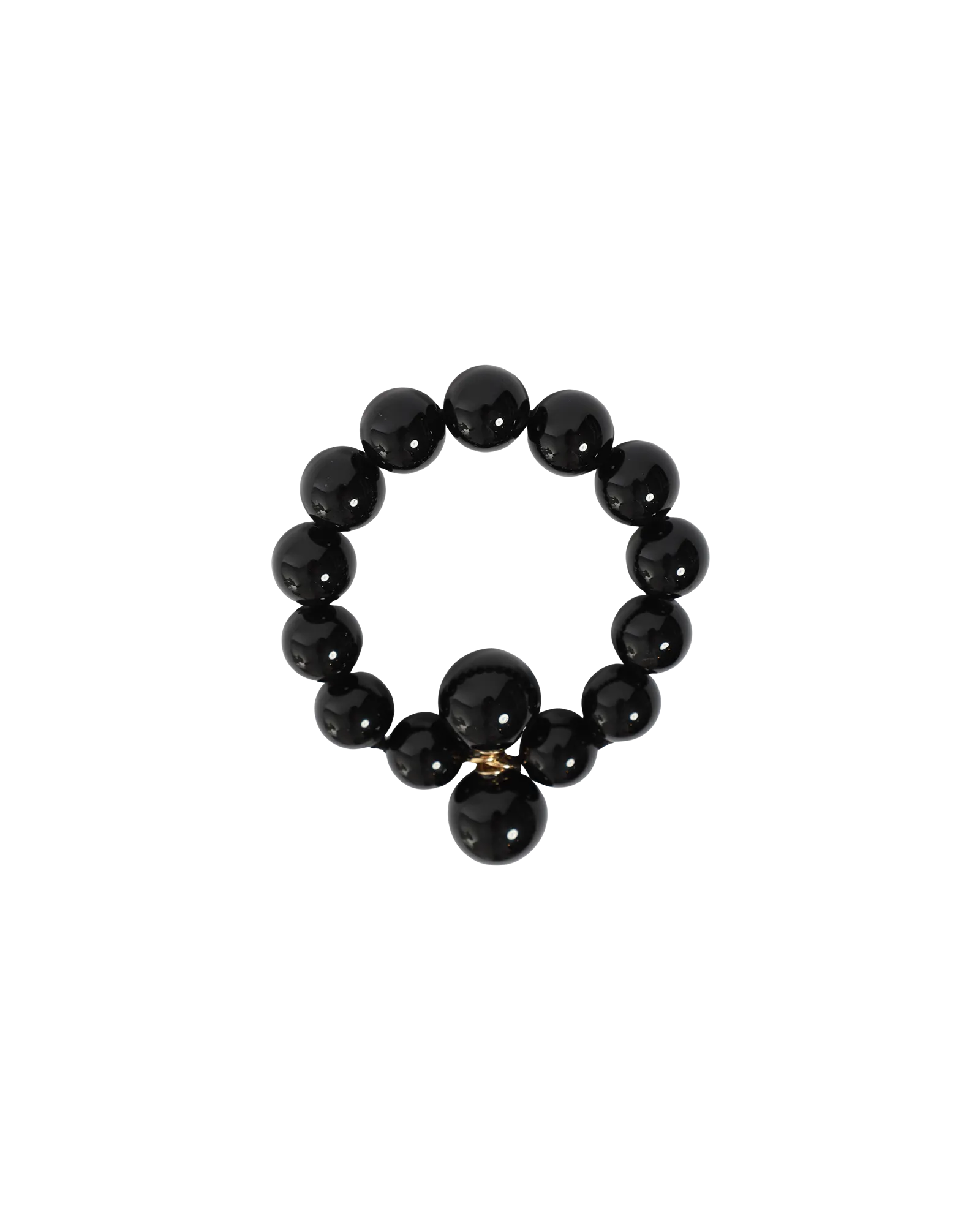 Black Bandage Bracelet