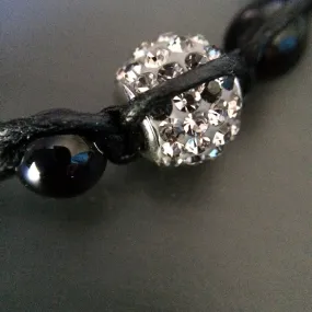 Black Onyx Braided Bracelet