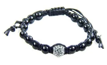 Black Onyx Braided Bracelet
