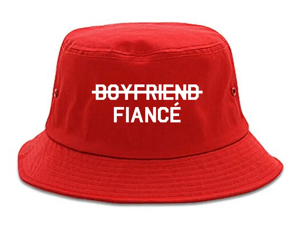 Boyfriend Fiance Engagement Mens Bucket Hat