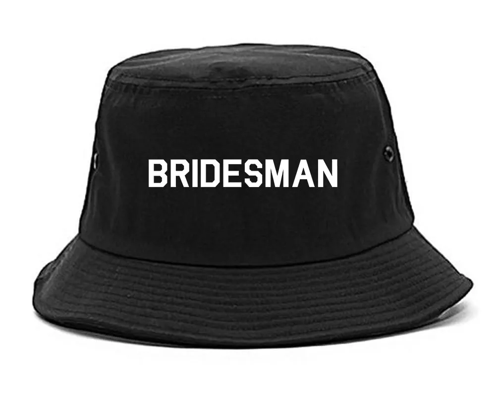 Bridesman Bachlorette Bachelor Party Mens Bucket Hat