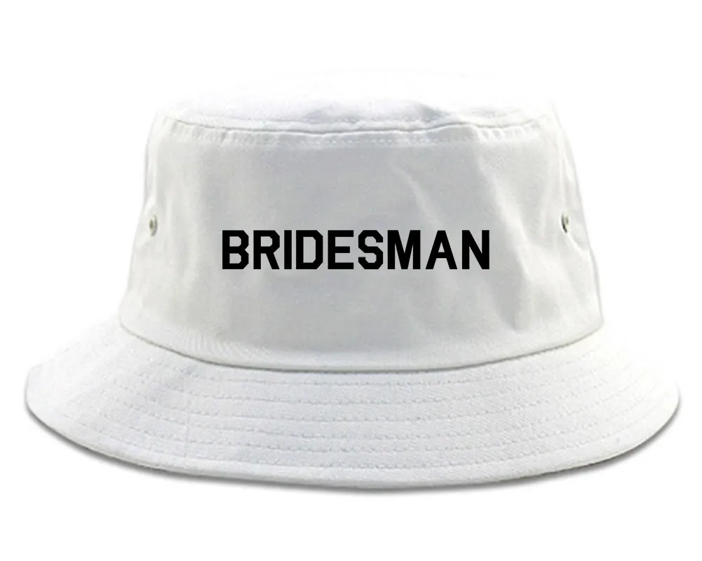 Bridesman Bachlorette Bachelor Party Mens Bucket Hat