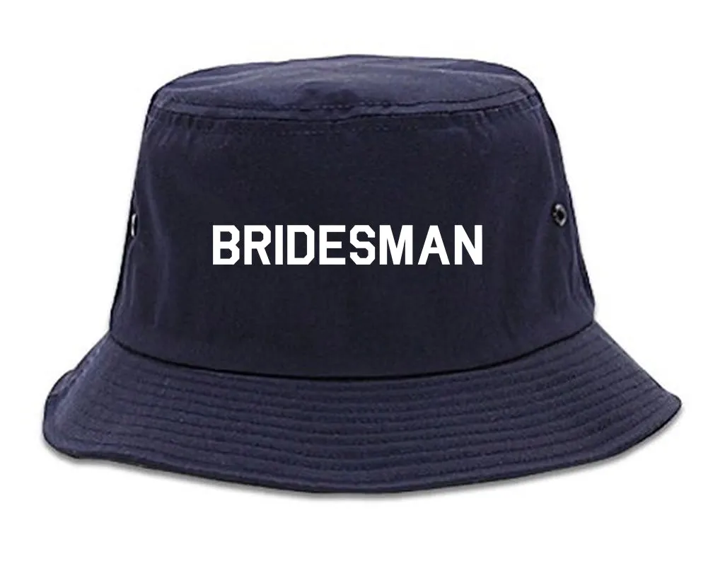 Bridesman Bachlorette Bachelor Party Mens Bucket Hat