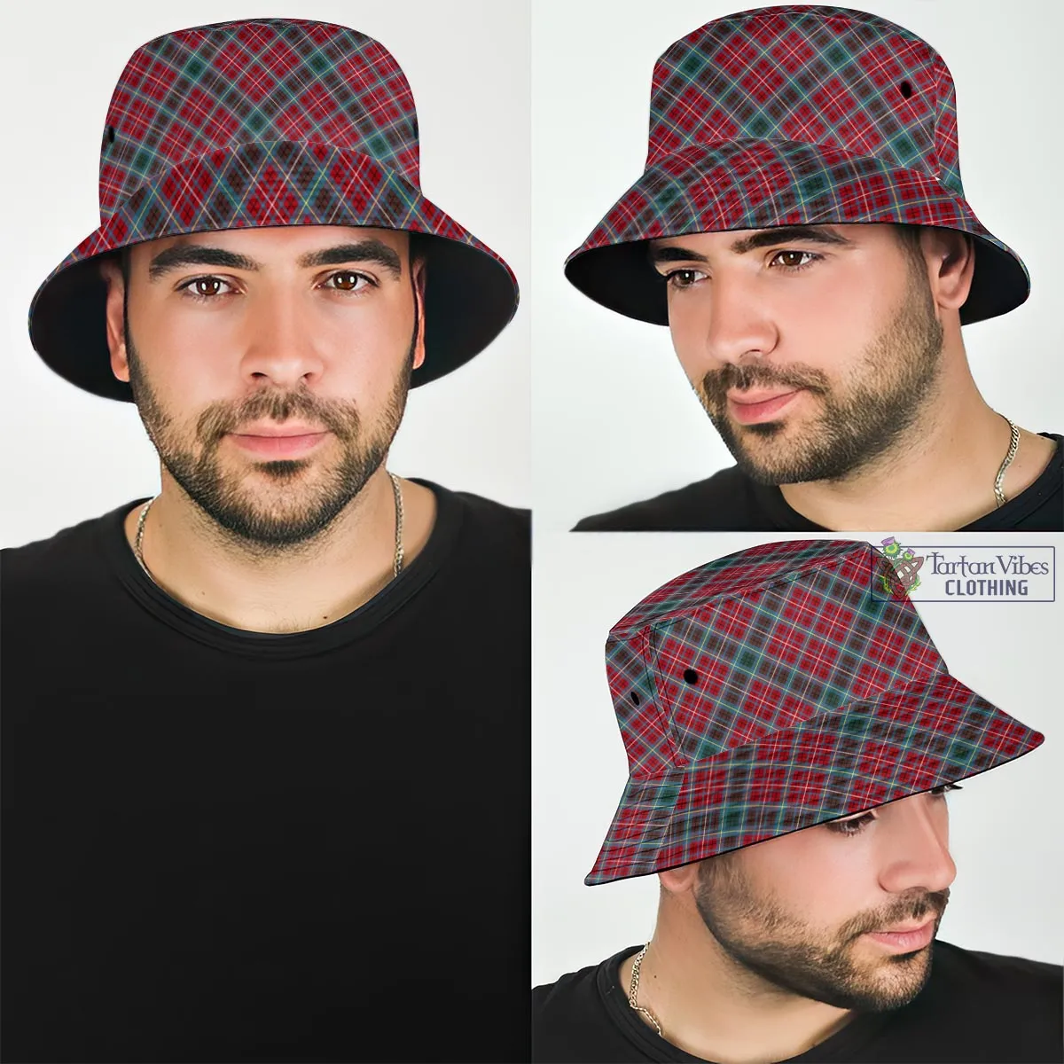British Columbia Province Canada Tartan Bucket Hat