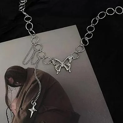 Butterfly  neck choker