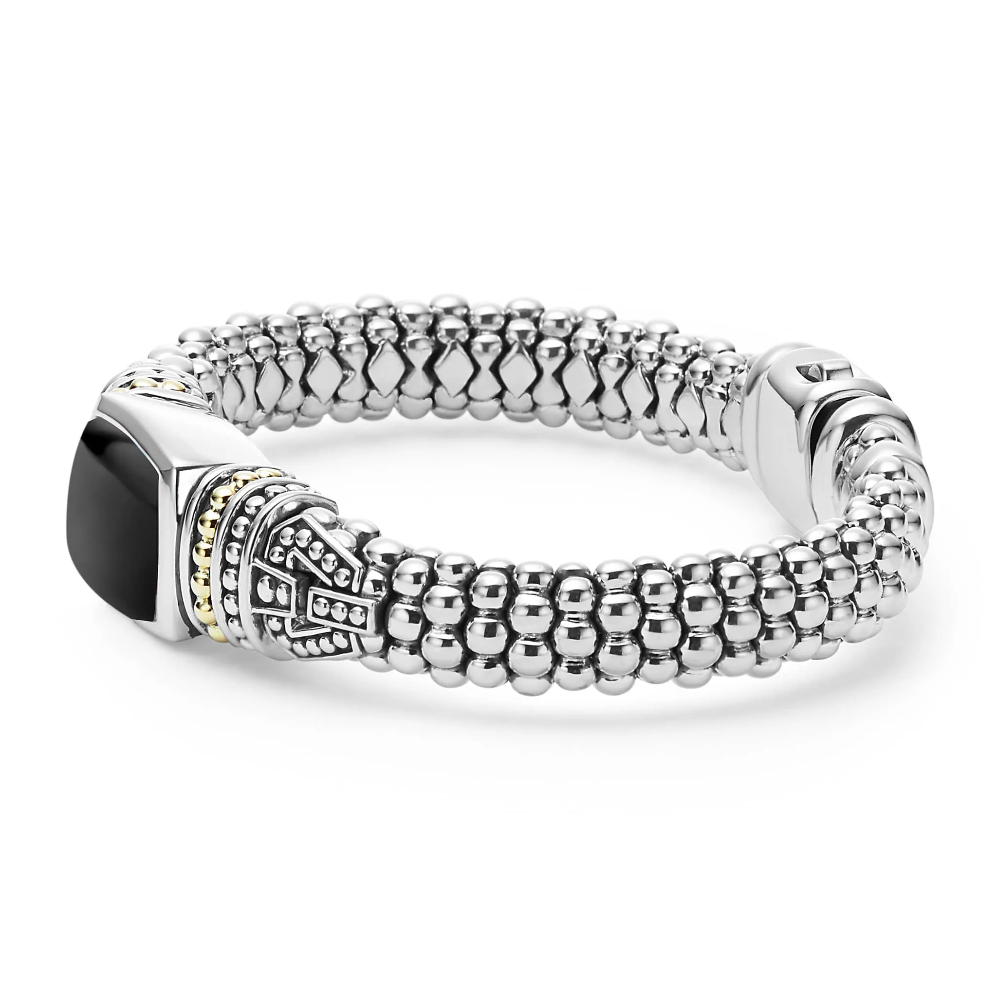 Caviar Color Onyx Caviar Bracelet | 9mm