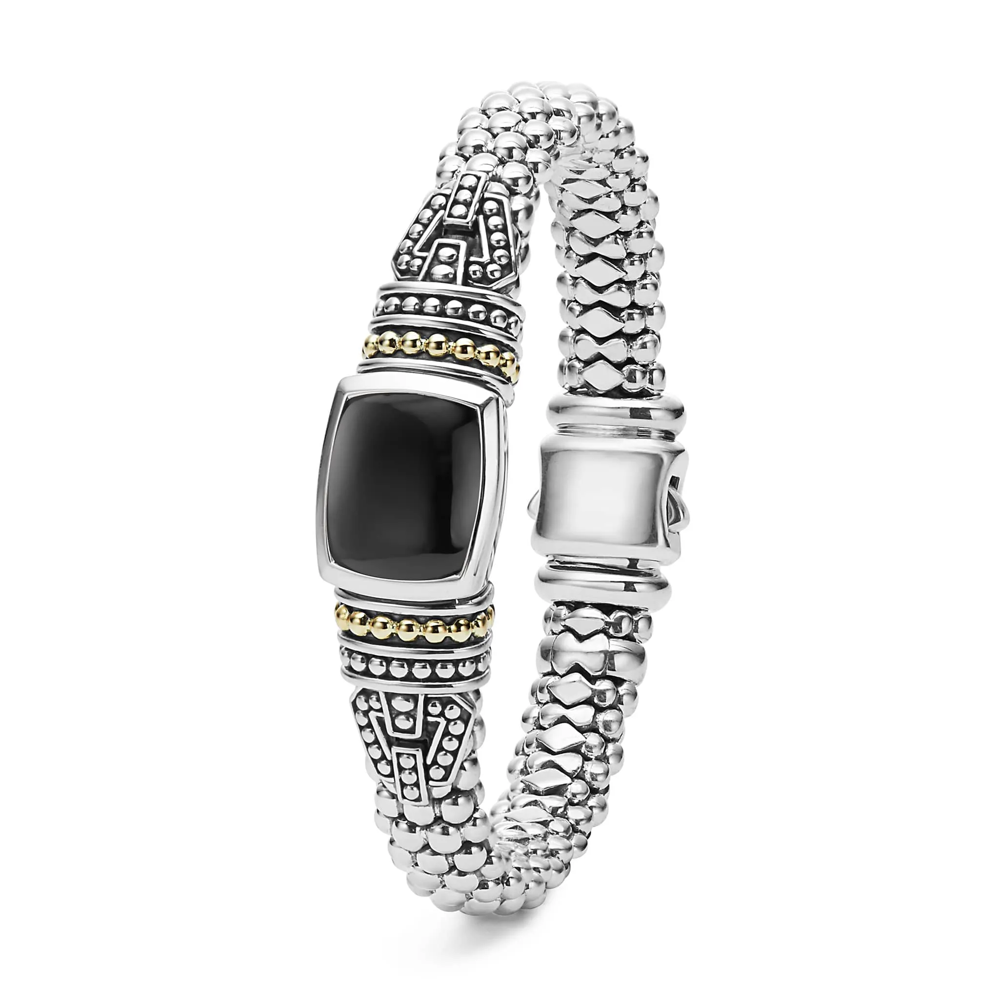 Caviar Color Onyx Caviar Bracelet | 9mm