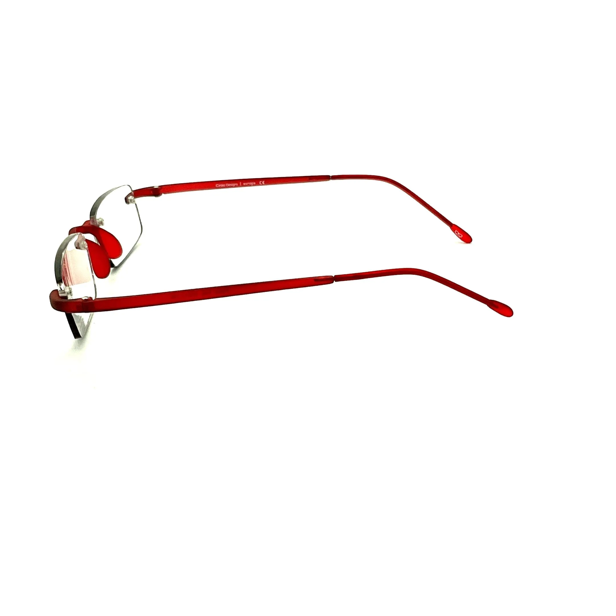 Cinzia Flooid Frameless Reading Glasses with Case