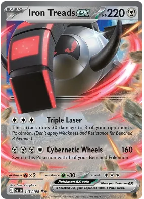 [Collector Troves] Pokemon Scarlet & Violet Iron Treads ex Card