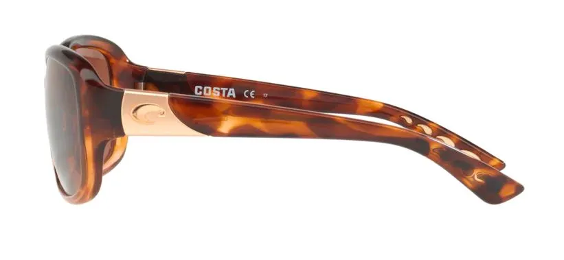 Costa Del Mar Gannet Shiny Tortoise Fade Frame - Copper 580 Plastic Lens - Polarized Sunglasses