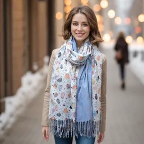 Creative Cat Pashmina Style Scarf - (70x180cm)