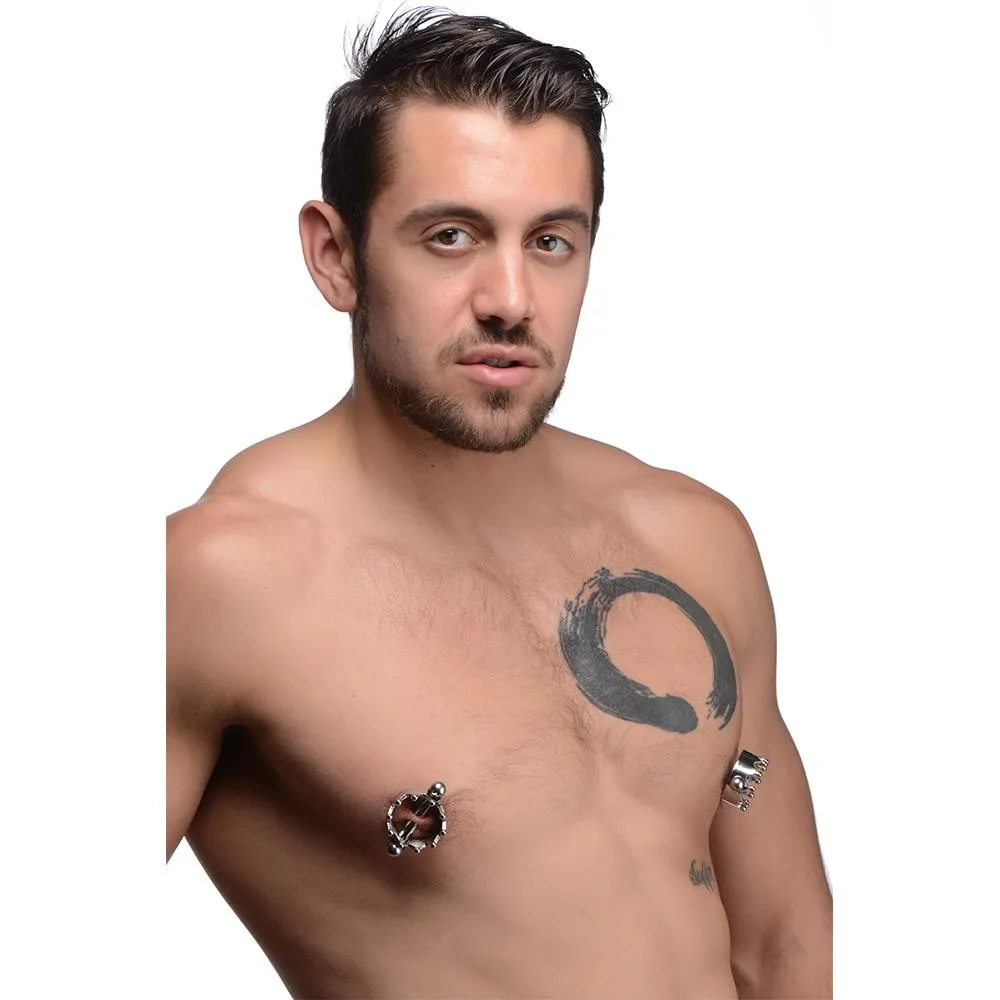 Crowned Magnetic Nipple Clamps
