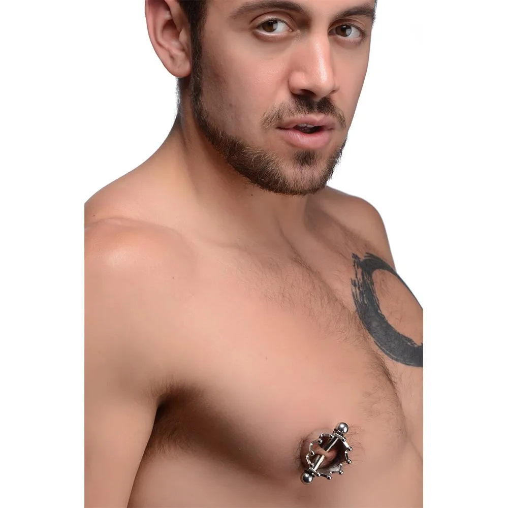 Crowned Magnetic Nipple Clamps