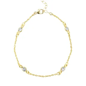 Crystal Chain Bracelet