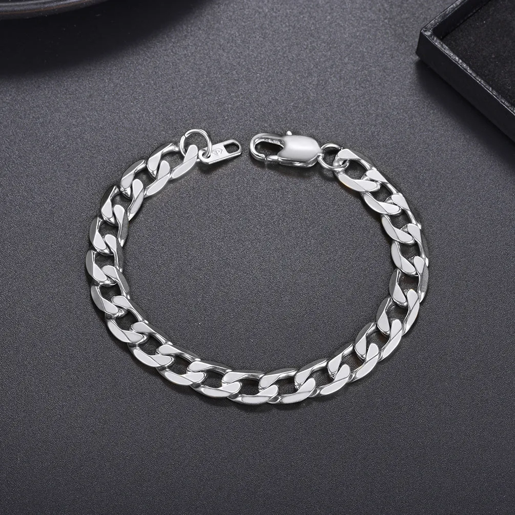Cuban Link Bracelet Chain Bracelet For Men