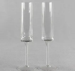 Cylinder Champagne Flutes