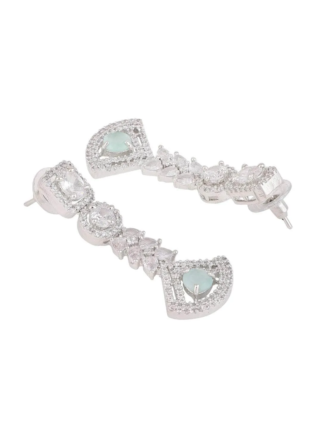 Dazzling Ad Stone Necklace Set
