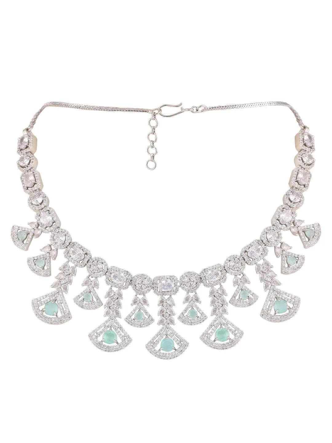 Dazzling Ad Stone Necklace Set