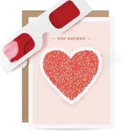 Decoder Card - Heart / Love Card