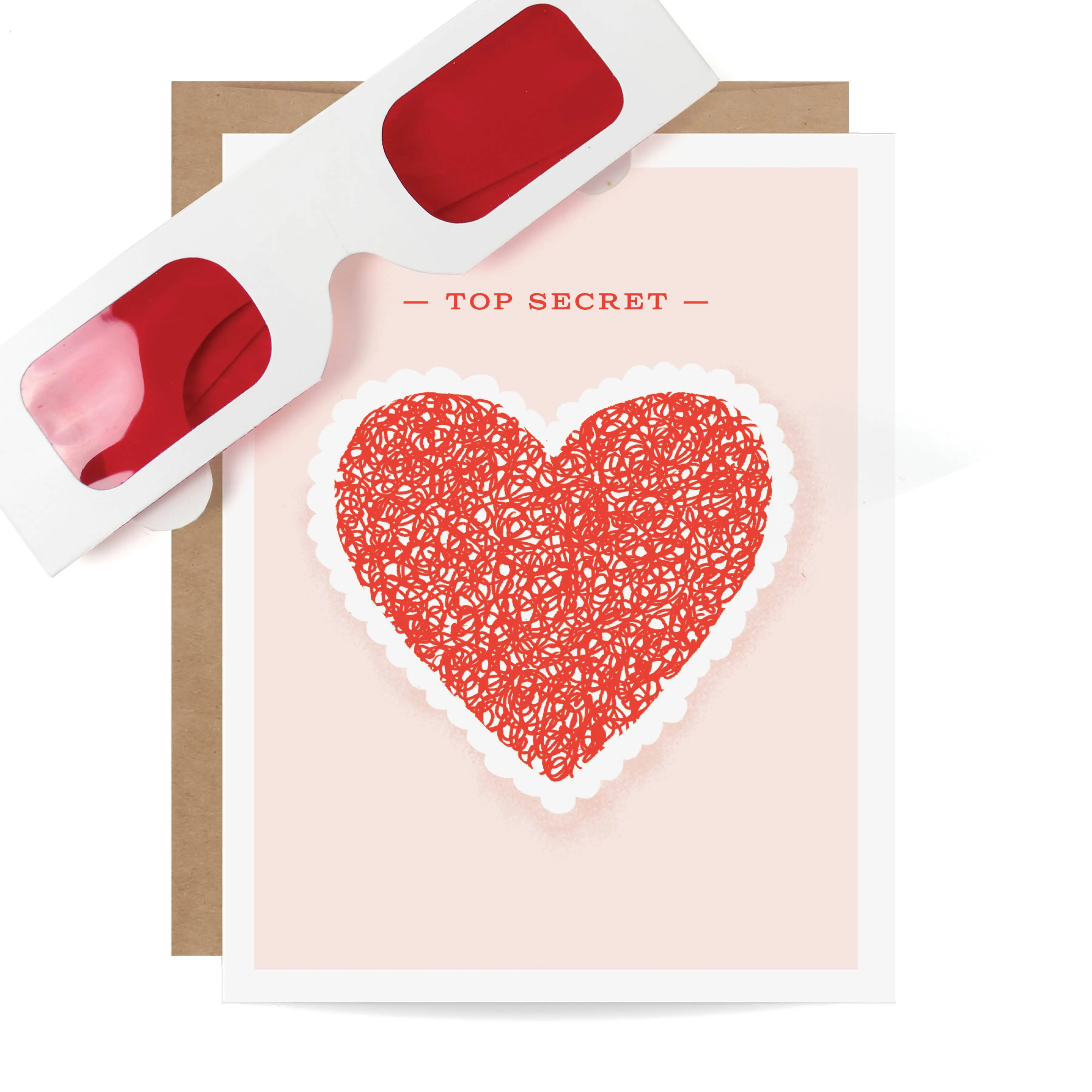 Decoder Card - Heart / Love Card