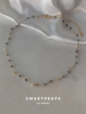 Delicate Earth Tone Choker
