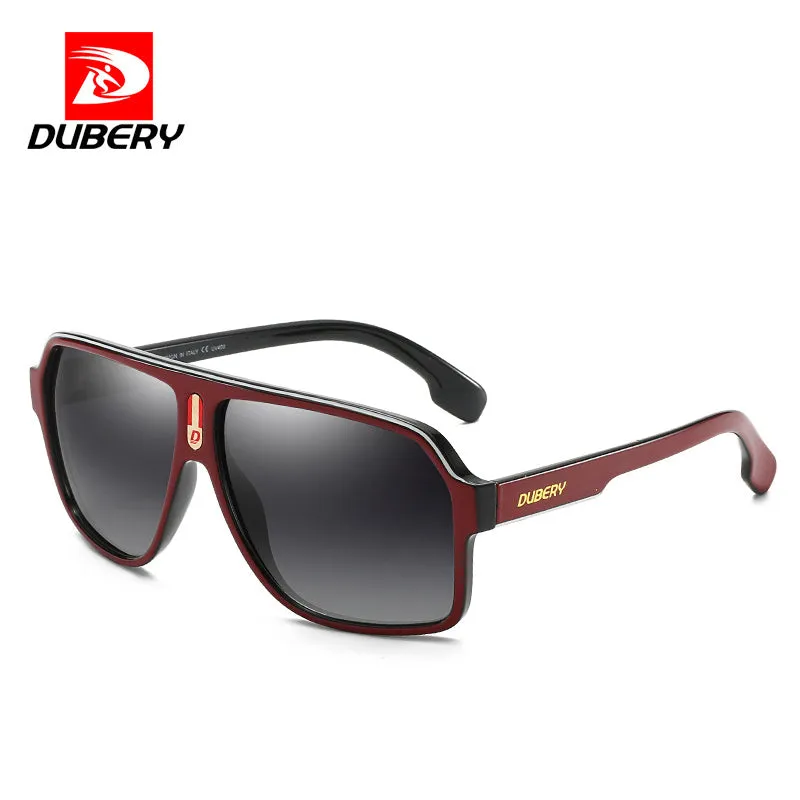 DUBERY Goggle Style Polarized UV400 Sunglasses