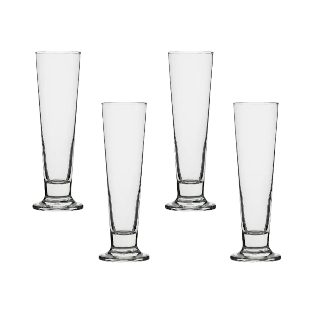 Ecology Classic Pilsner Glasses Set of 4