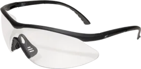 Edge Eyewear Banraj DB111  Black Frame Clear Lens Safety Glasses