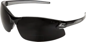 Edge Eyewear Zorge G2 DZ116-2.0-G2 Black Frame Smoke 2.0 Progressive Magnification Lens Glasses