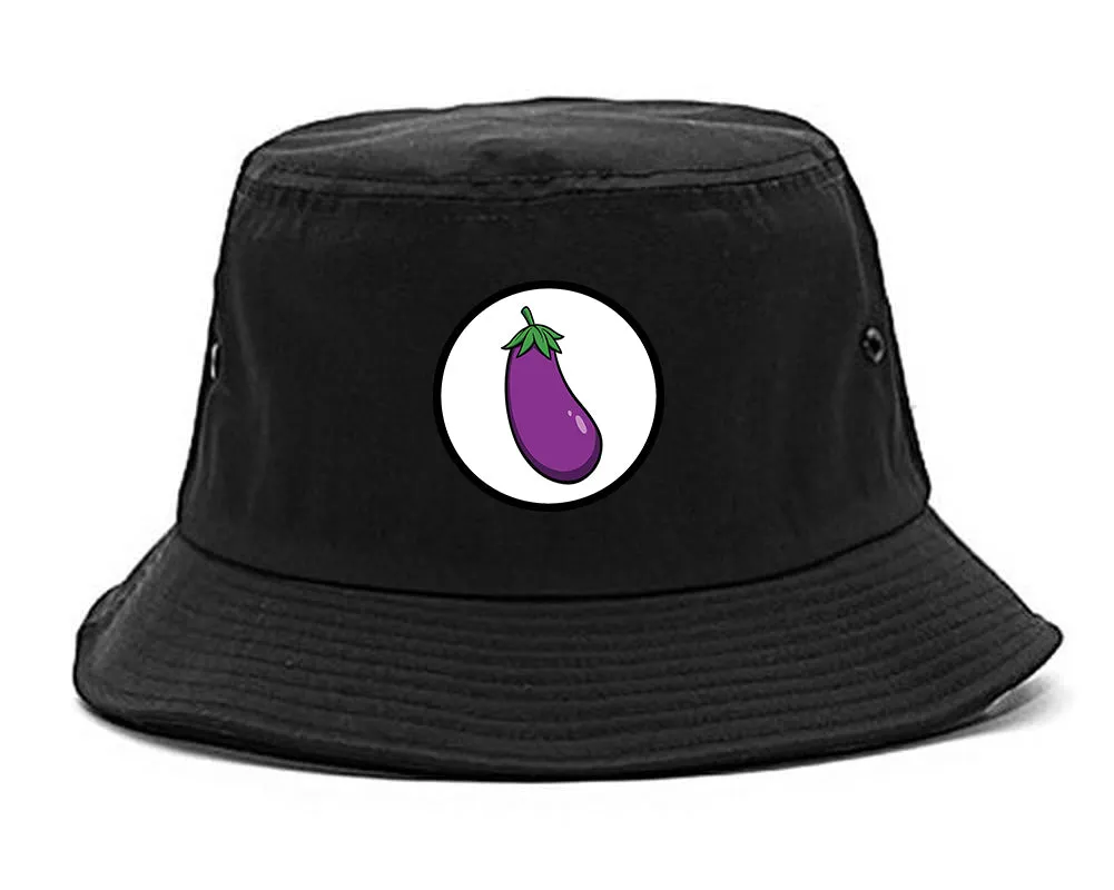 Eggplant Chest Mens Bucket Hat