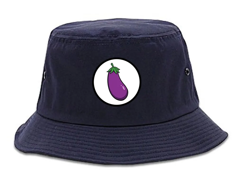 Eggplant Chest Mens Bucket Hat