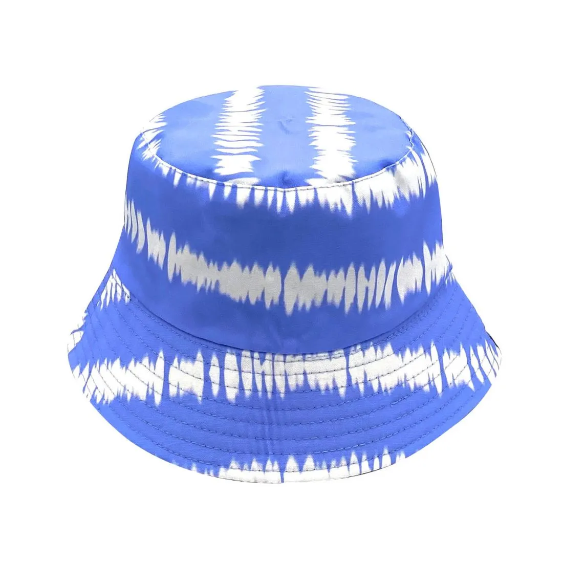 Empire Cove Tie Dye Stripes Bucket Hat Reversible Fisherman Cap Women Men Summer