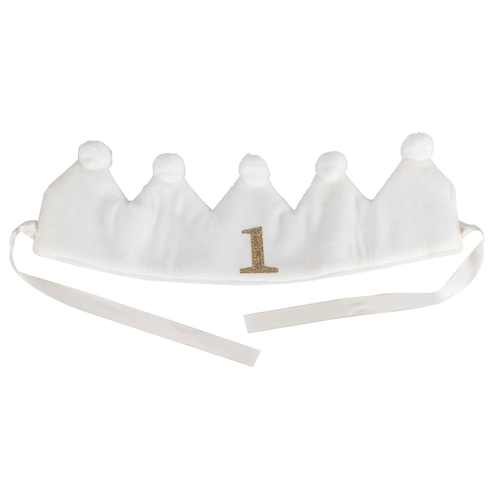 Fabric 1st Birthday Party Crown