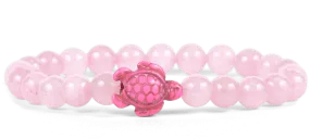 Fahlo Journey Sea Turtle Tracking Bracelet - Coral Reef Pink